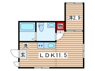 ラヴィエベール千葉の物件間取画像